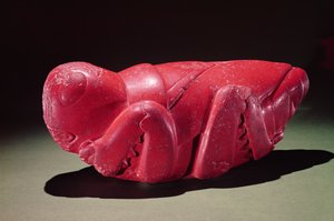 Græshoppe fra Chapultepec, Mexico, ca. 1500 (karnelit)